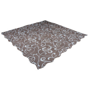 Микрофибърно покривало за спалня - Елегант, кафе