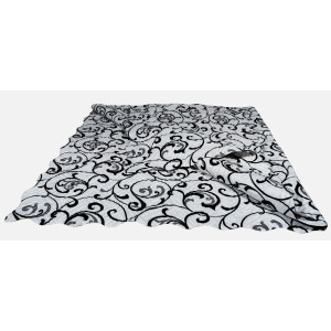 Микрофибърно покривало за спалня - Елегант, бяло