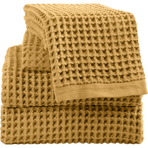 Вафлена кърпа 30х50 см. - охра Вафлена кърпа 30х50 см. - охра