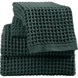 Вафлена кърпа 30х50 см. - зелено