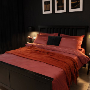 Двоен спален комплект Джинджър - Памучен сатен Двоен спален комплект Джинджър - Памучен сатен