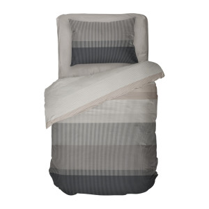 Единичен спален комплект в бежово Нептун - Ранфорс