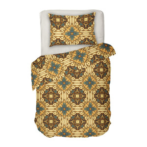 Спален комплект за единично легло Бохо стил - 100% ранфорс