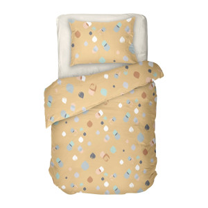 Памучно спално бельо за единично легло - Серена 2