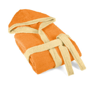 Детска хавлия за баня, оранжева 12-14 години Детска хавлия за баня, оранжева 12-14 години