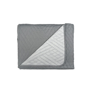 Микрофибърно покривало Релакс 200/220 - Сиво