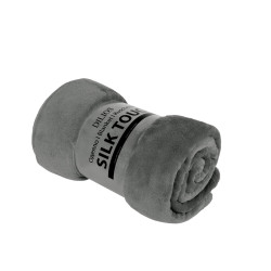 Полиестерно одеяло в сиво - Копринено докосване