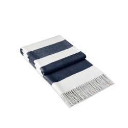 Стилно одеяло Striped Blue White