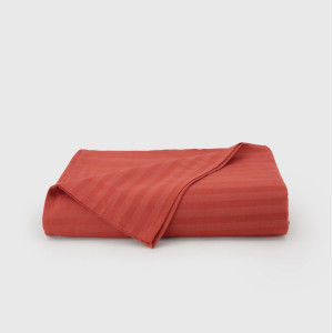 Долен чаршаф Севилия 150х260 см. - Червено райе