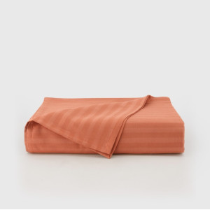 Долен чаршаф Севилия 150х260 см. - Оранжево райе