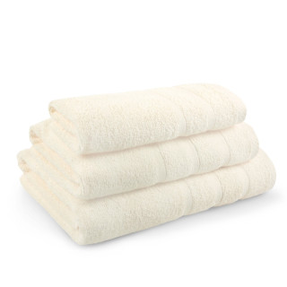 Комплект памучни хавлиени кърпи в екрю - Перла