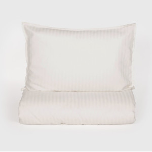 Спално бельо от 2 части Севилия - Екрю райе Спално бельо от 2 части Севилия - Екрю райе