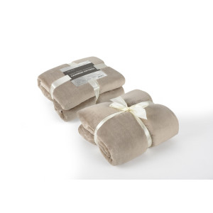 Топло пухено одеяло - Лукс Бежово