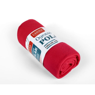 Топло одеяло от полар – Лана/червена