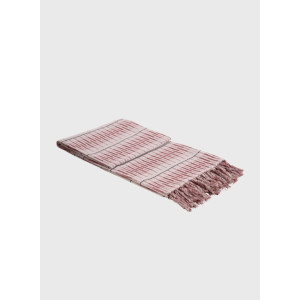Одеяло Home 130х160 см. - червено и екрю Одеяло Home 130х160 см. - червено и екрю