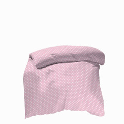 Памучен плик за олекотена завивка - Розова Галатея