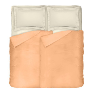 Двуцветен спален комплект от 5 части Peach and Ecru Двуцветен спален комплект от 5 части Peach and Ecru
