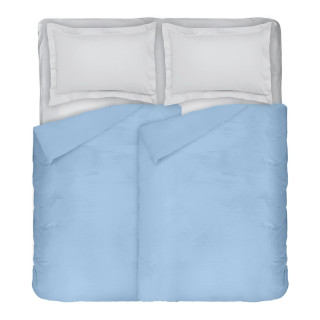 Двуцветен спален комплект от 5 части Blue and Gray