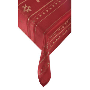 Празнична покривка за маса КОЛЕДНА ЗВЕЗДА  Празнична покривка за маса КОЛЕДНА ЗВЕЗДА