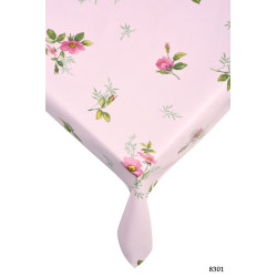 Покривка за маса - Розова на цветя