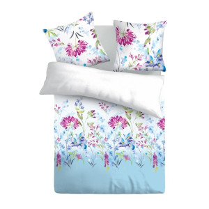 Памучен спален комплект Пролетни цветя