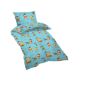 Памучен детски спален комплект Веселите пирати