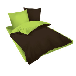 Двуцветен памучен спален комплект Амонела 5