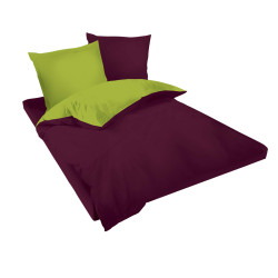 Двуцветен памучен спален комплект Амонела 3
