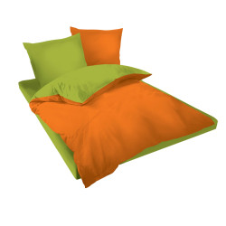 Двуцветен памучен спален комплект Амонела 6