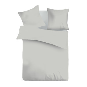 Монохромен памучен спален комплект Gris 