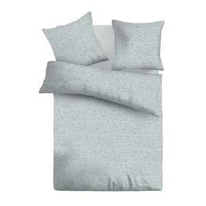 Памучен спален комплект Letter  - Спално бельо Ранфорс