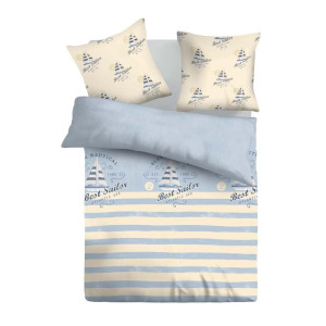 Памучен спален комплект Ернеста - Спално бельо Ранфорс