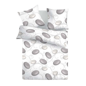 Памучен спален комплект River stones - Ранфорс