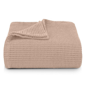 Бежово шалте за легло 160/230 Сиеста - Памук Бежово шалте за легло 160/230 Сиеста - Памук