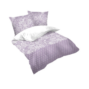 Памучно покривало за спалня с калъфки за възглавница - Болоня