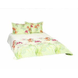 Памучно покривало за спалня с калъфки за възглавница - Верона