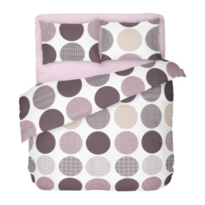 Спален комплект от ранфорс, двоен - Ава