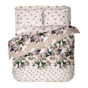 Спален комплект от ранфорс, двоен - Лаура