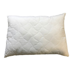 Удобна микрофибърна възглавница със силиконов пух КАРА