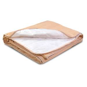 Микрофибърно покривало Striped brown