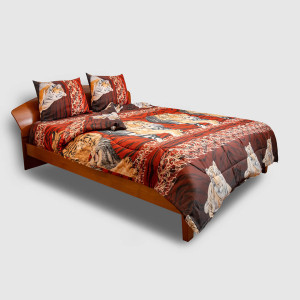 Микрофибърен спален комплект Tiger 2