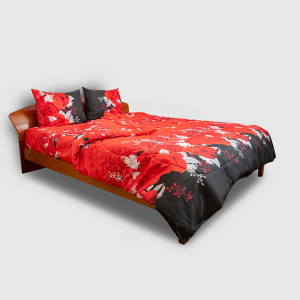 Микрофибърен спален комплект Roses 2