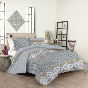 Памучен спален комплект с олекотена завивка Полина