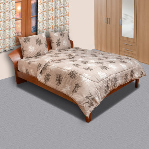 Памучен спален комплект Finiks beige