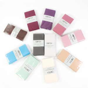 Памучен долен чаршаф в различни цветове DTX