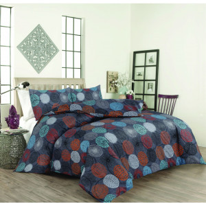 Спален комплект с олекотена завивка Кренел - Ранфорс