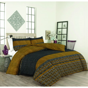 Спален комплект с олекотена завивка Сивел - Ранфорс