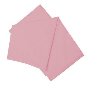 Памучен долен чаршаф - Розов