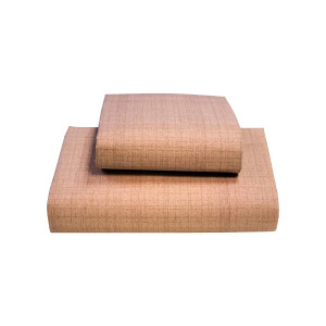 100% Памучен спален комплект в кафяво