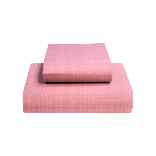 100% Памучен спален комплект в розово